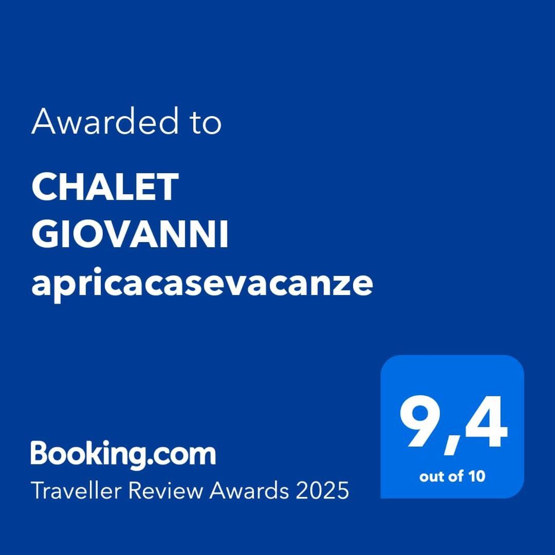 Chalet Giovanni Apricacasevacanze Exterior photo